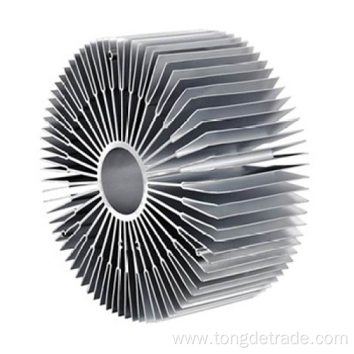 Aluminum Heat Sink Extrusion In Aluminum Profile